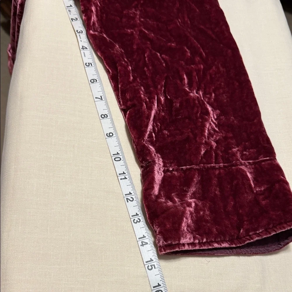 Pottery Barn Teen Harry Potter Gryffindor Plush Velvet Burgundy Robe, Size XXL.